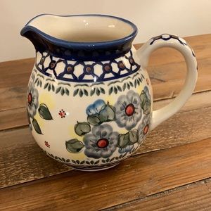 UNIKAT Pitcher, Polish Pottery